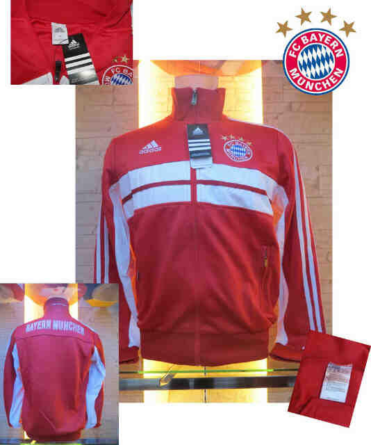 JAKET GO BAYERN MUENCHEN BLACK-RED NEW