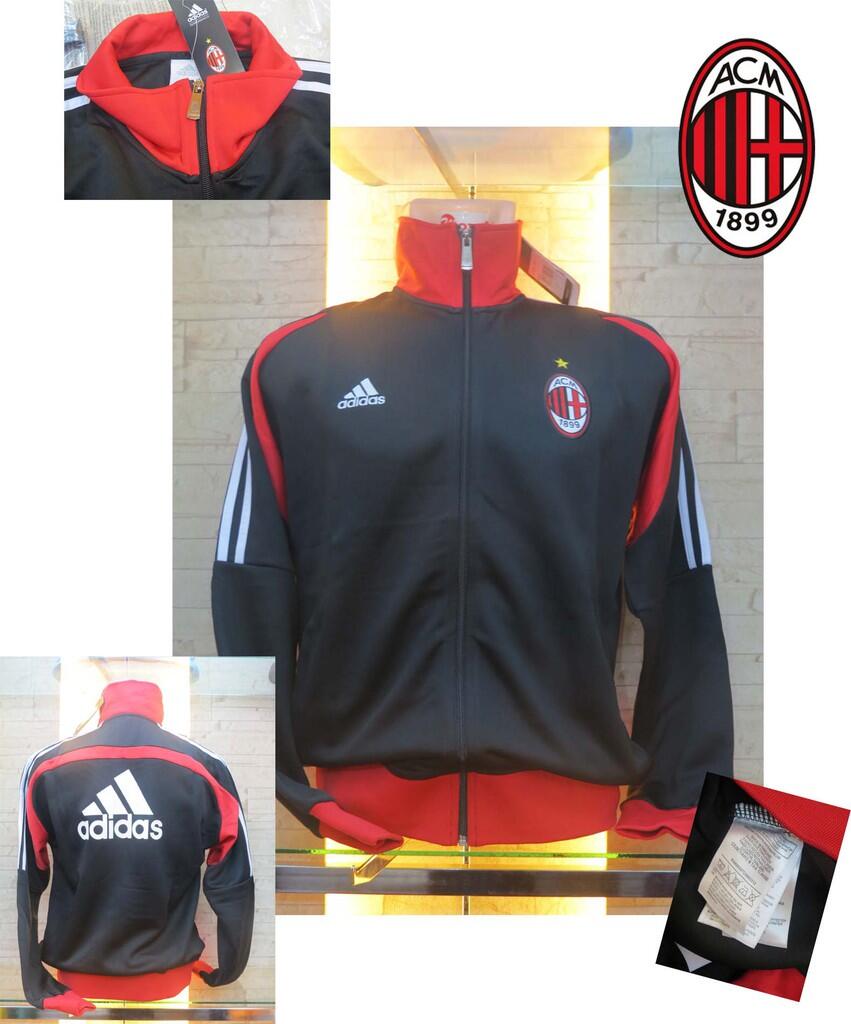 JAKET GO AC MILAN NEW OFFICIAL COLLECTION