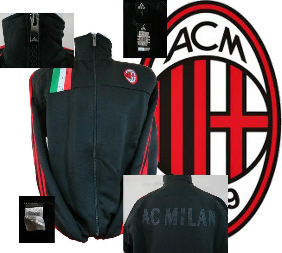 JAKET GO AC MILAN NEW OFFICIAL COLLECTION