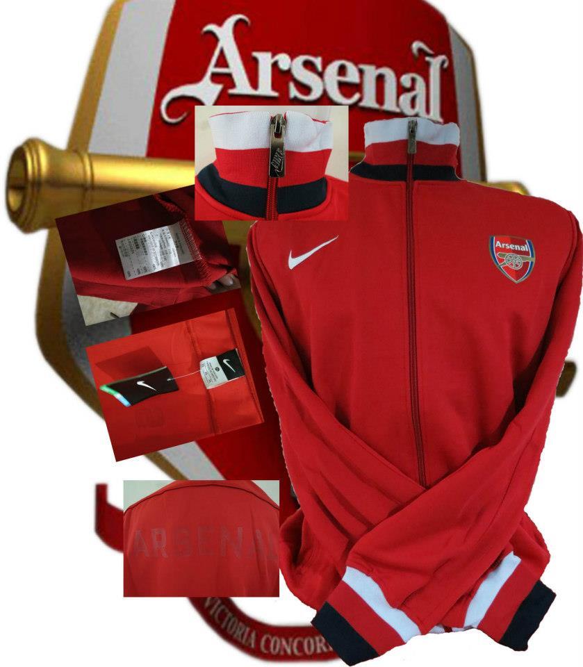 JAKET GO ARSENAL NEW OFFICIAL COLLECTION