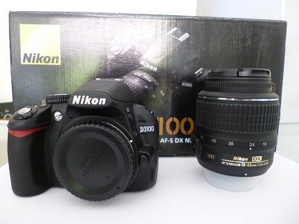 Terjual Camera DSLR Nikon D3000 Kit Lens 18-55mm VR Black 