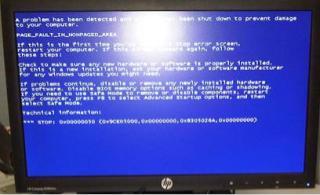 blue screen yg menyebalkan..