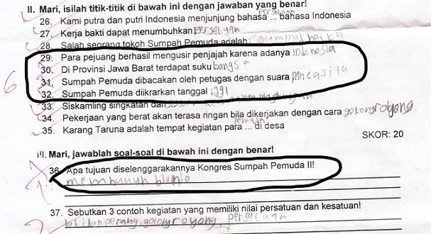 Note-note Cerdik, Lucu dan Lugu dari Anak-anak