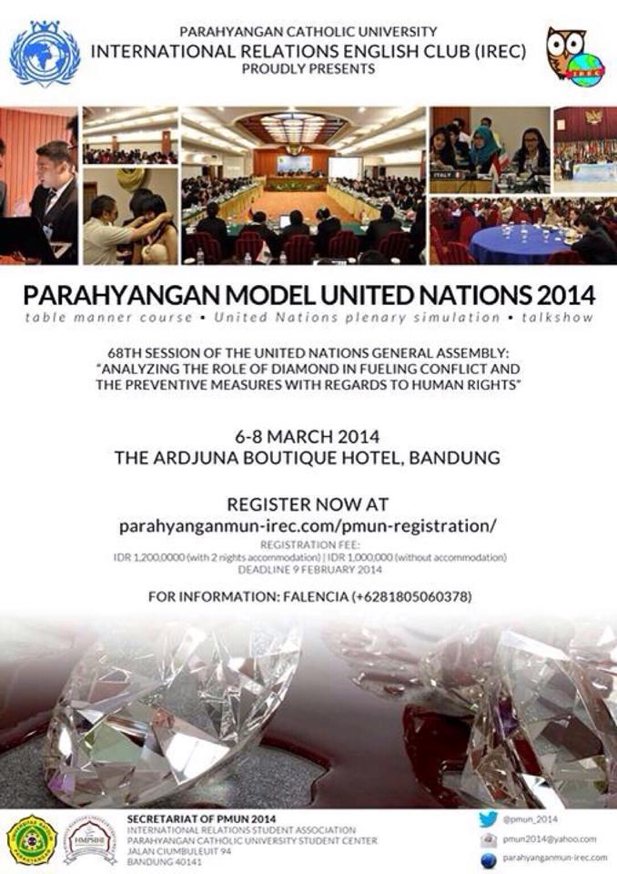 Parahyangan Model United Nations 2014