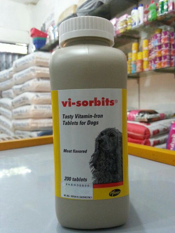 Vi-Sorbits vitamin Bulu dan Kulit For Dogs