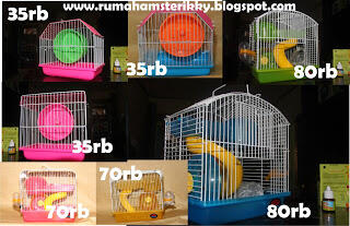 Accesorries Perlengkapan Hamster Lengkap harga dijamin murah