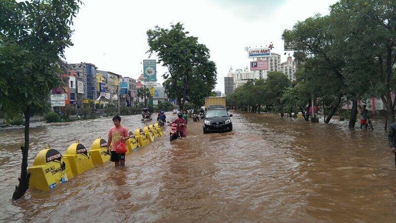 Situasi terkini Banjir Kelapa gading