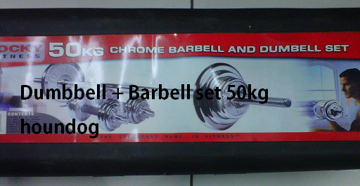 Dijual Sangat Murah! Dumbbell + Barbell Set 20kg & 50kg *FREE ONGKIR*!!!