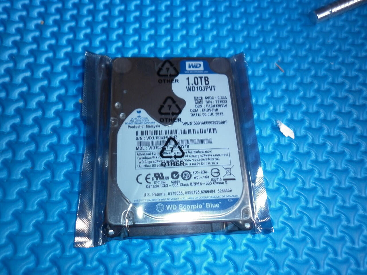 WTS : HDD 1 TB FOR LAPTOP BARU HARGA BEKAS (SOLO)