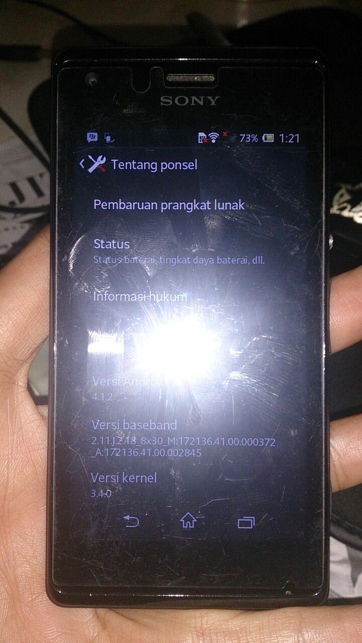 WTS Sony Xperia M single Hp+cas