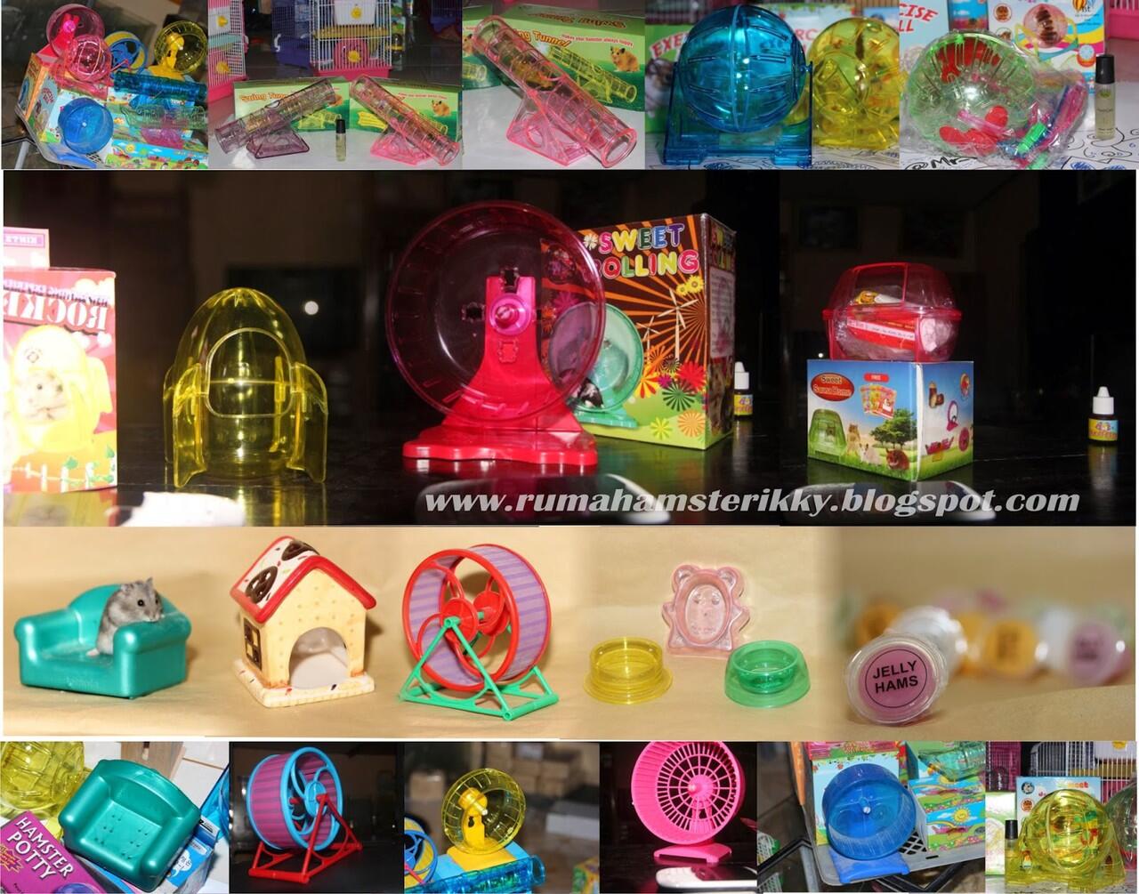 Accesorries Perlengkapan Hamster Lengkap