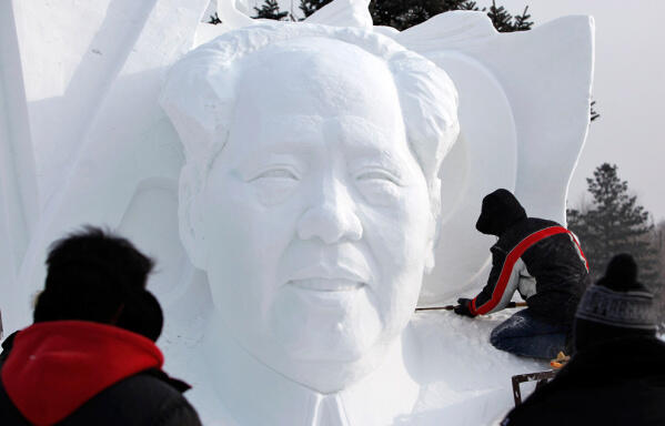 Patung patung salju manakjubkan dari China !