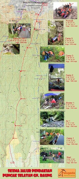 Merintis Jalur Coklak Puncak Selatan Gunung Raung