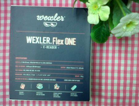 Wexler Flex One - ebook reader flexible layar e-ink spt Amazon Kindle, free cod