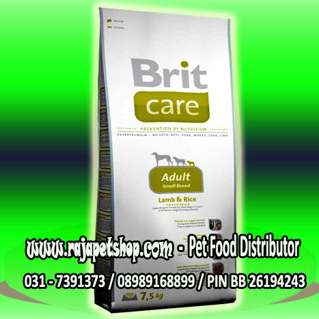 DOG FOOD / MAKANAN ANJING BRIT CARE ADULT SMALL BREED 1 KG