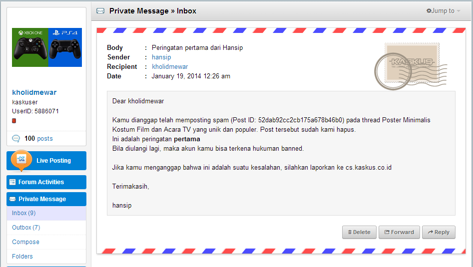 &#91;Ask&#93; Apa saja ya ciri2 Thread Spam?