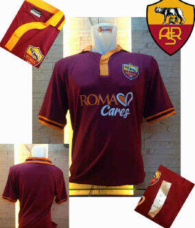 JERSEY GO AS ROMA HOME-AWAY NEW OFFICIAL,,,, FORZA ROMA GAN??