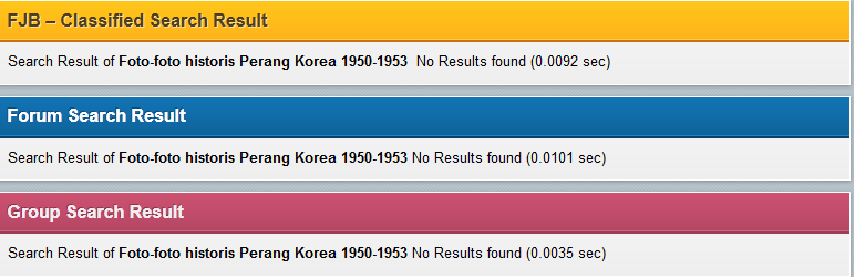 Foto - Foto Historis Perang Korea 1950-1953