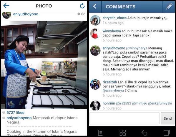 Ini Berita Ibu Ani Yudhoyono yang Marah-Marah di Instagram