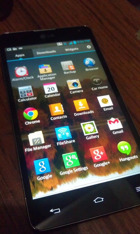 LG OPTIMUS G CDMA