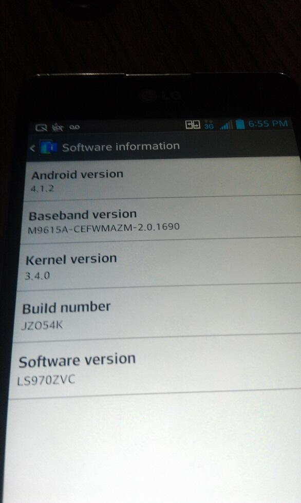 LG OPTIMUS G CDMA
