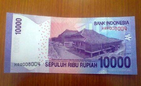 Penampakan Asli Rumah di Uang Rp. 10.000,-