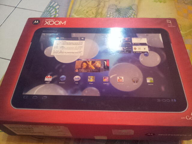 Motorolla Xoom MZ601 32G 3G Wifi Android Kitkat bisa Barter or TT Bandung