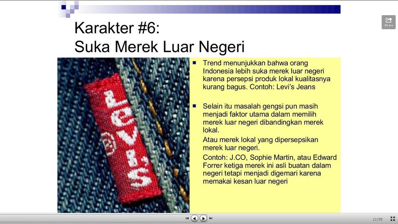 10 KARAKTER UNIK orang INDONESIA
