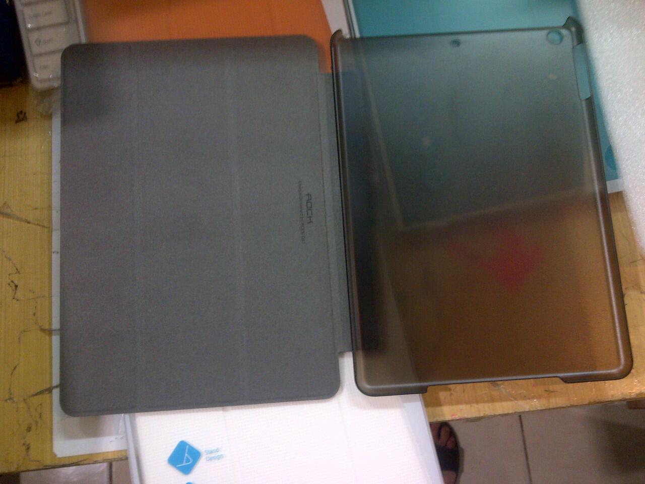HARDSOFTCASE CASING SMARTCOVER IPAD AIR ROCK,CAPDASE,BASEUS FAITH,FOLIO,VIVAN SILIKON