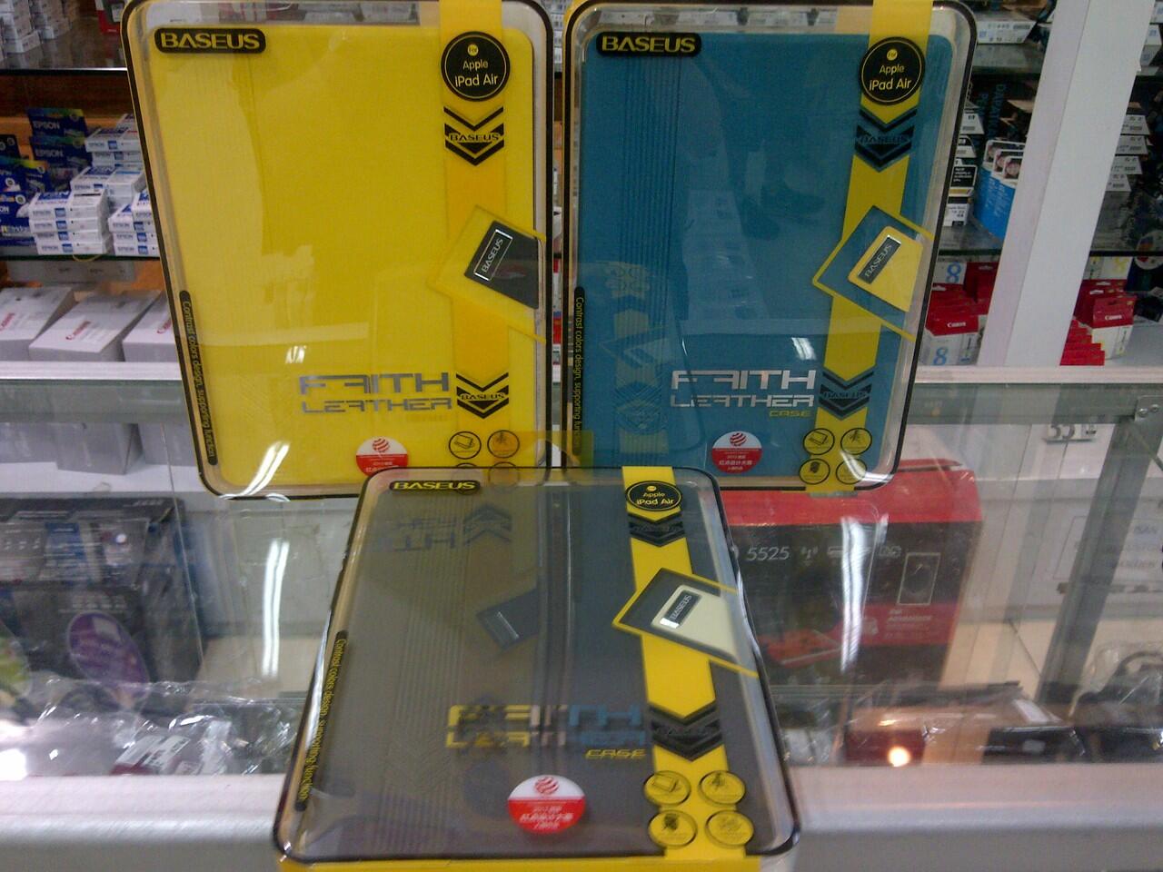 HARDSOFTCASE CASING SMARTCOVER IPAD AIR ROCK,CAPDASE,BASEUS FAITH,FOLIO,VIVAN SILIKON