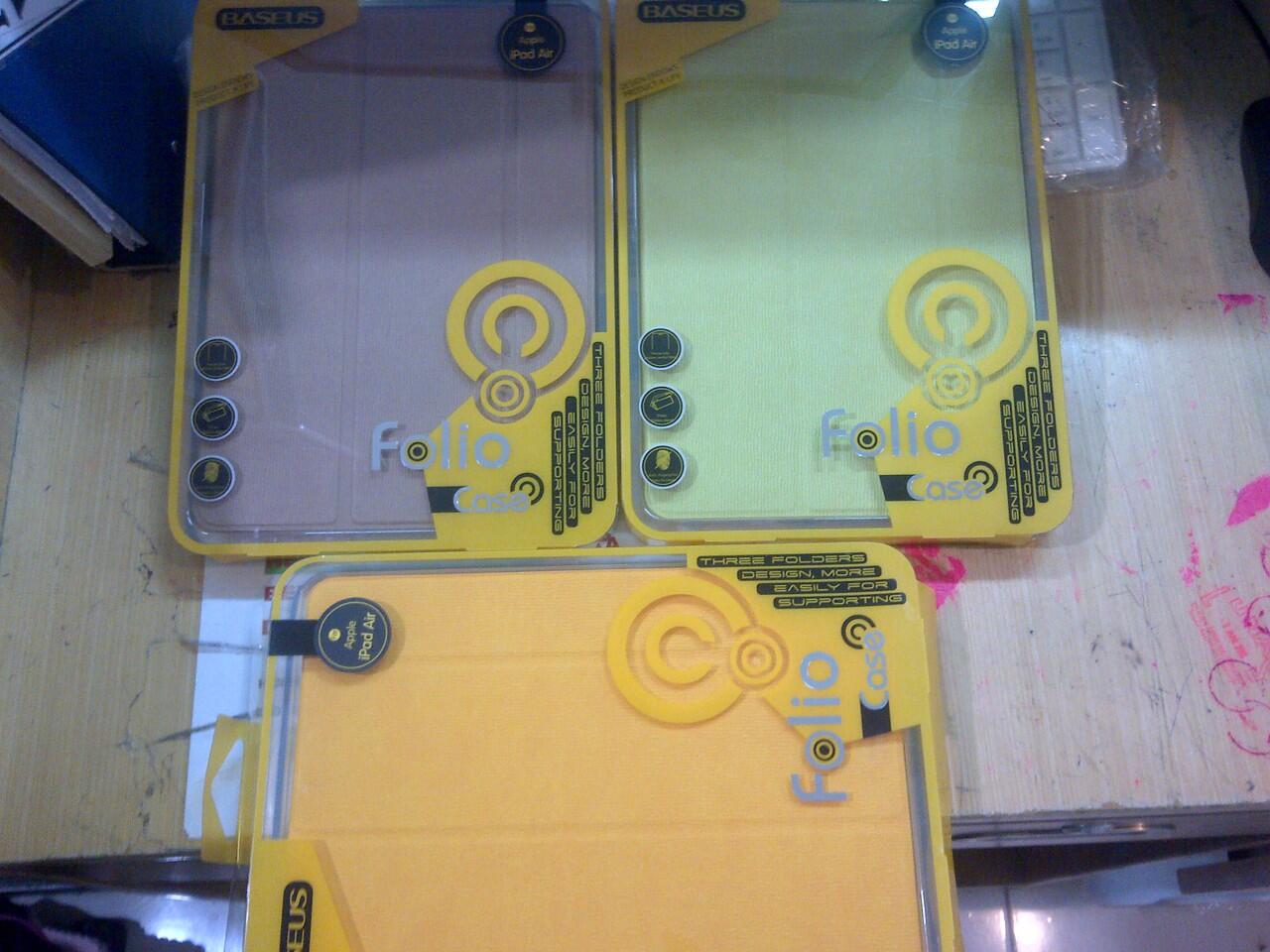 HARDSOFTCASE CASING SMARTCOVER IPAD AIR ROCK,CAPDASE,BASEUS FAITH,FOLIO,VIVAN SILIKON