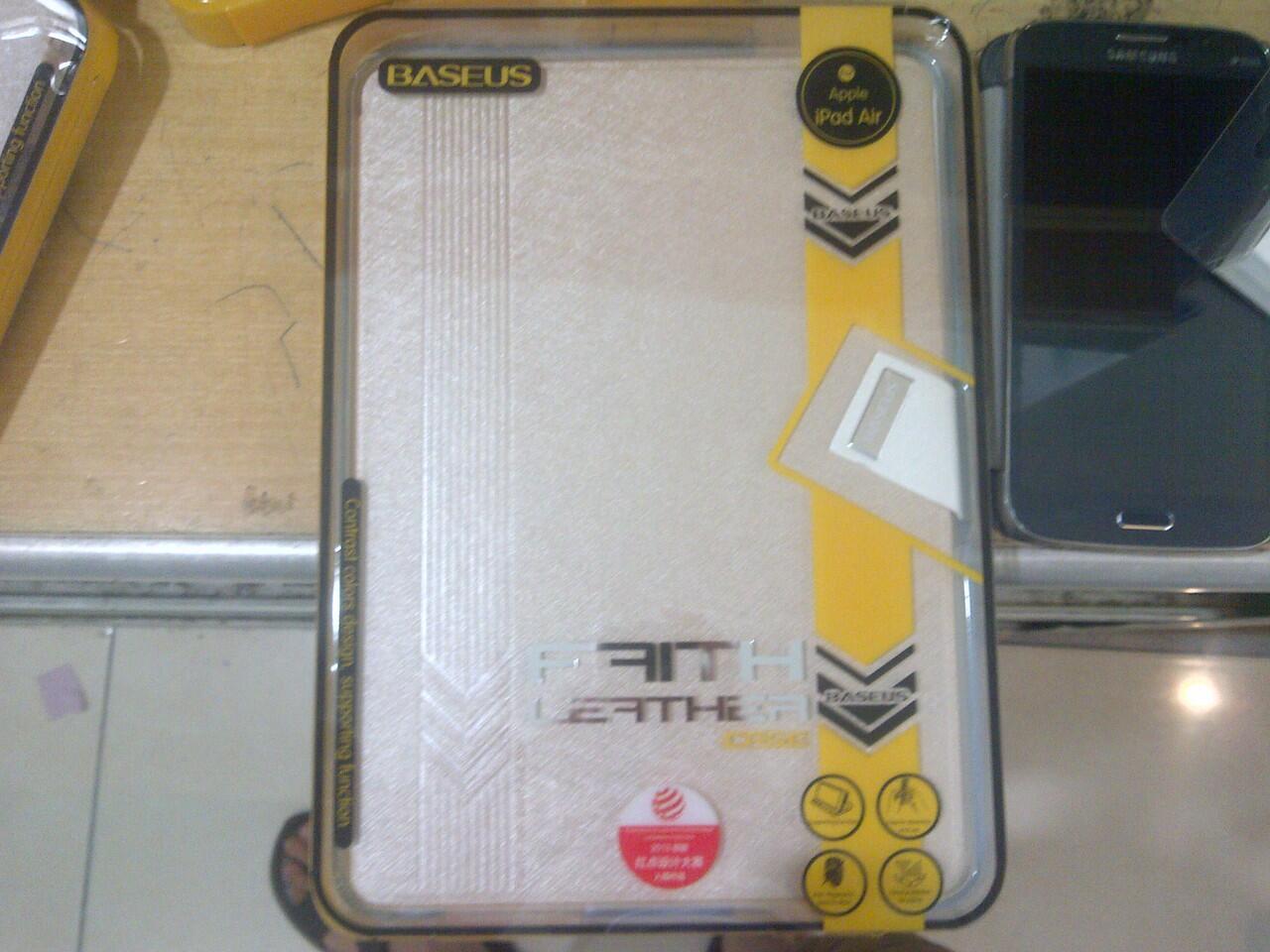 HARDSOFTCASE CASING SMARTCOVER IPAD AIR ROCK,CAPDASE,BASEUS FAITH,FOLIO,VIVAN SILIKON