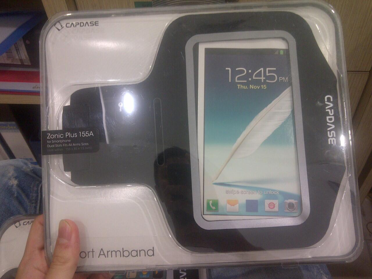 ARMBAND SPORT CAPDASE,BELKIN IPHONE5S/C,4S,IPOD,SAMSUNG GALAXY S4,NOTE1,2,3,BB,NEXUS5