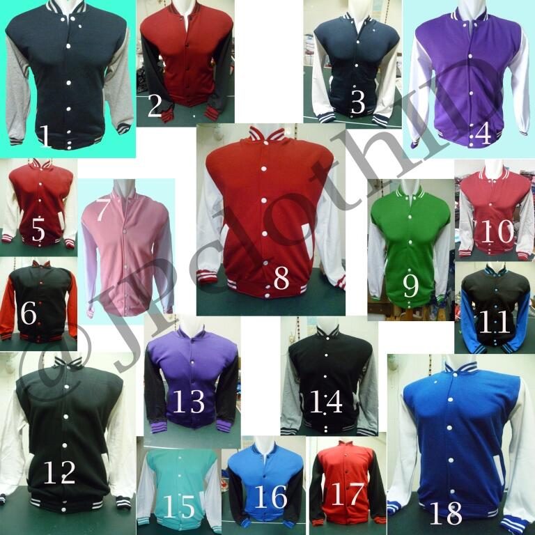 DICARI RESELLER kaos polo reglan jaket baseball varsity hoodie bisa sablon bordir 1an