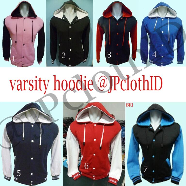 DICARI RESELLER kaos polo reglan jaket baseball varsity hoodie bisa sablon bordir 1an