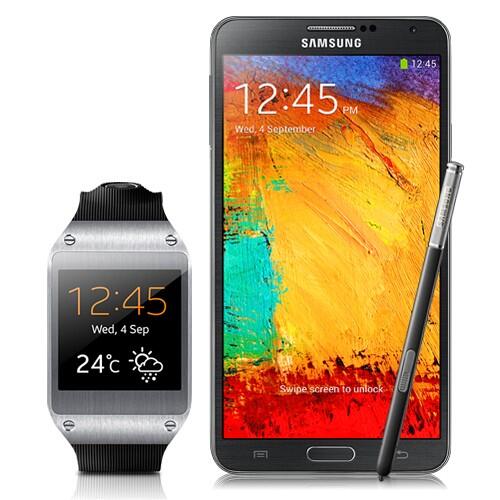 Samsung Galaxy Note 3 - 32GB Black + Samsung Gear - Black