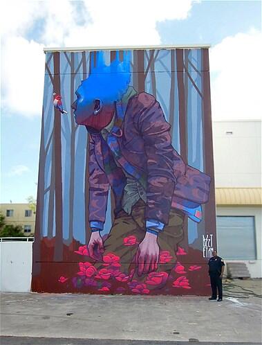 Seni Mural Raksasa