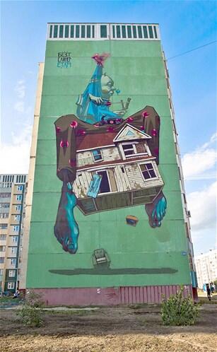 Seni Mural Raksasa