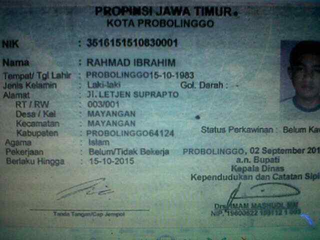 Surat terbuka buat penjual id rohib-sukaryo atau rahmad ibrahim