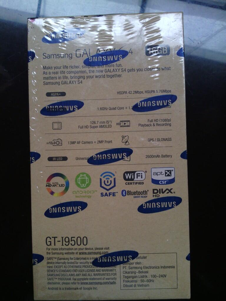 JUAL SAMSUNG GALAXY S4 SEGEL ORI MURMEERR!!