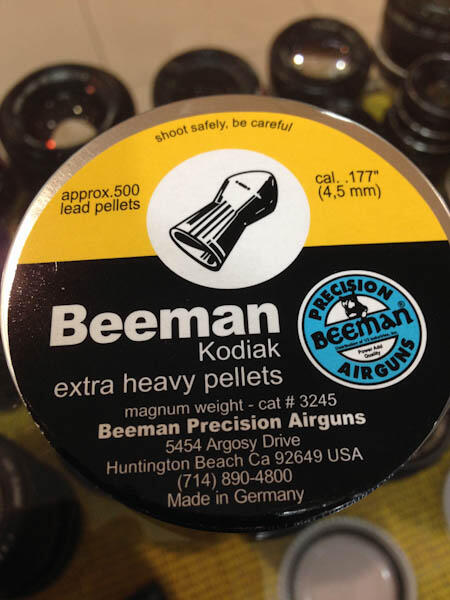 mimis / ammo / pellets Senapan angin Beeman Kodiak extra heavy 500 made in Germany