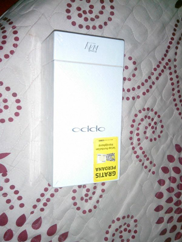 wts oppo find way u7015 salah beli masih segel dlm box
