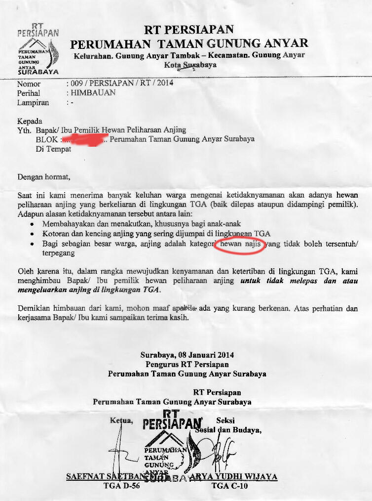 Peraturan Konyol bagi penyayang DOGIE