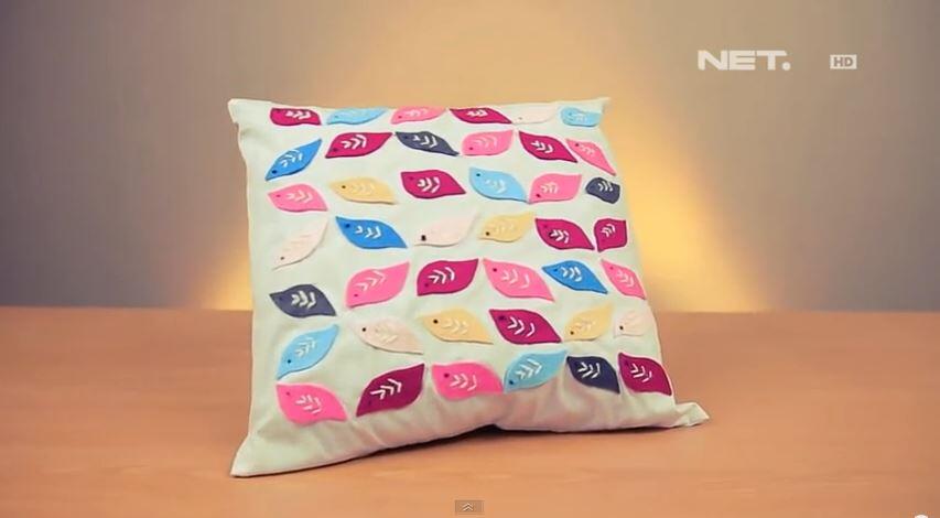 &#91;Handcraft&#93; Cara Membuat Sarung Bantal Hias 