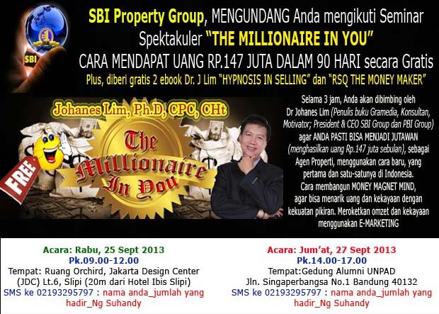 Marketing Properti , Free Registrasi+Free Training