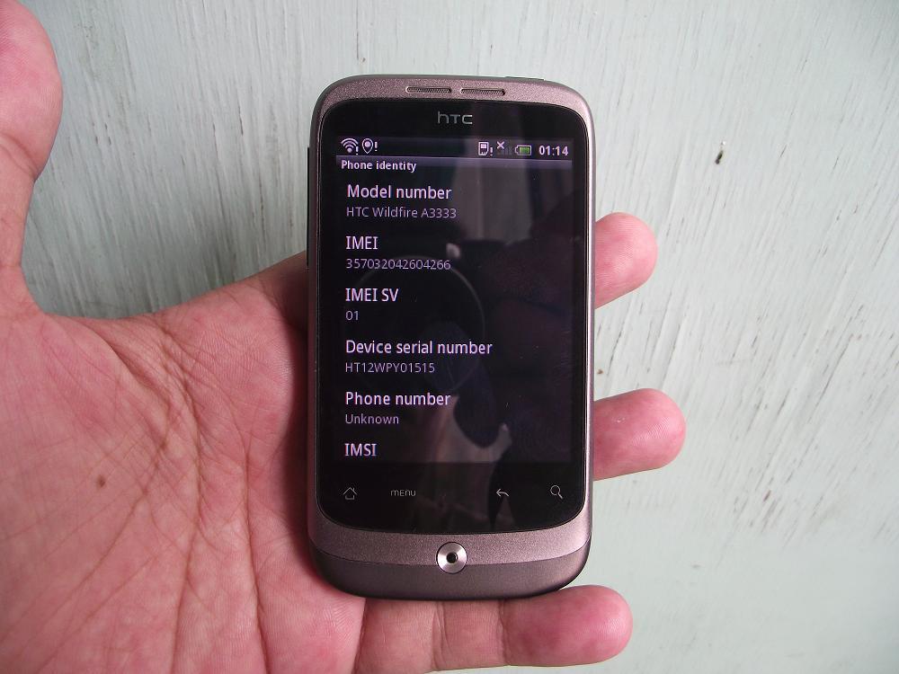 Htc Wildfire A3333 Mulus Mumer.jogja
