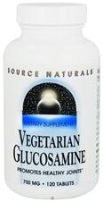 Vegetarian Glucosamine 750 mg. - 120 Tablets