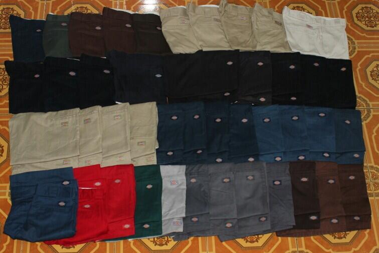ALL ABOUT DICKIES ORIGINAL LONG / SHORT PANTS CELLPOCKET - WORK SHIRT - HOODIE - TEES