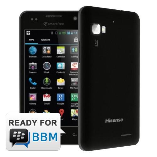 Smartfren AndroMax-i AD685G (NEW) - Black | Android v4.1 Jelly B