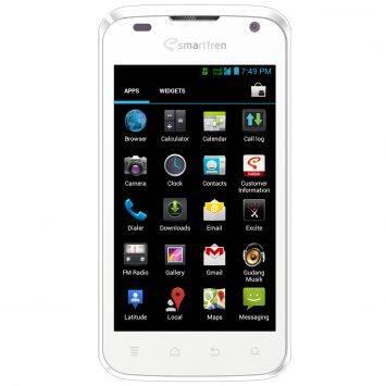 Smartfren Andromax i Jelly Bean - 4 GB - Putih /hitam